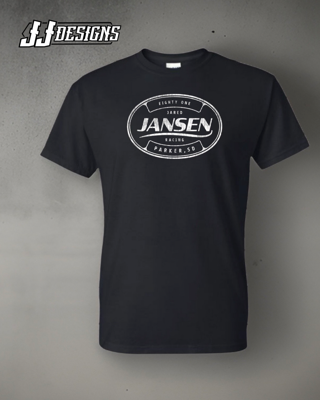 Weathered Logo Jared Jansen Racing