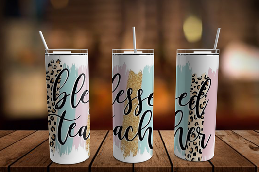 Blessed Teacher Tumbler