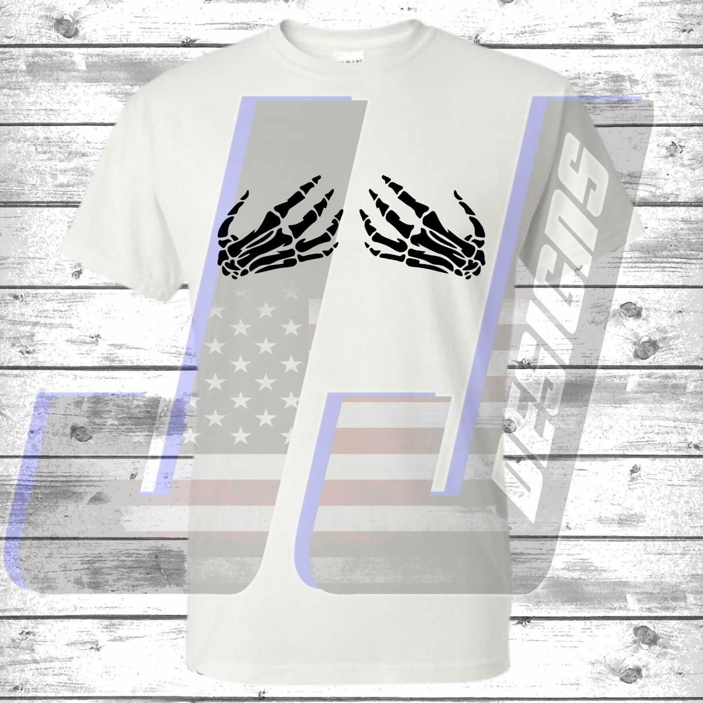 SKELETON HAND T-SHIRT