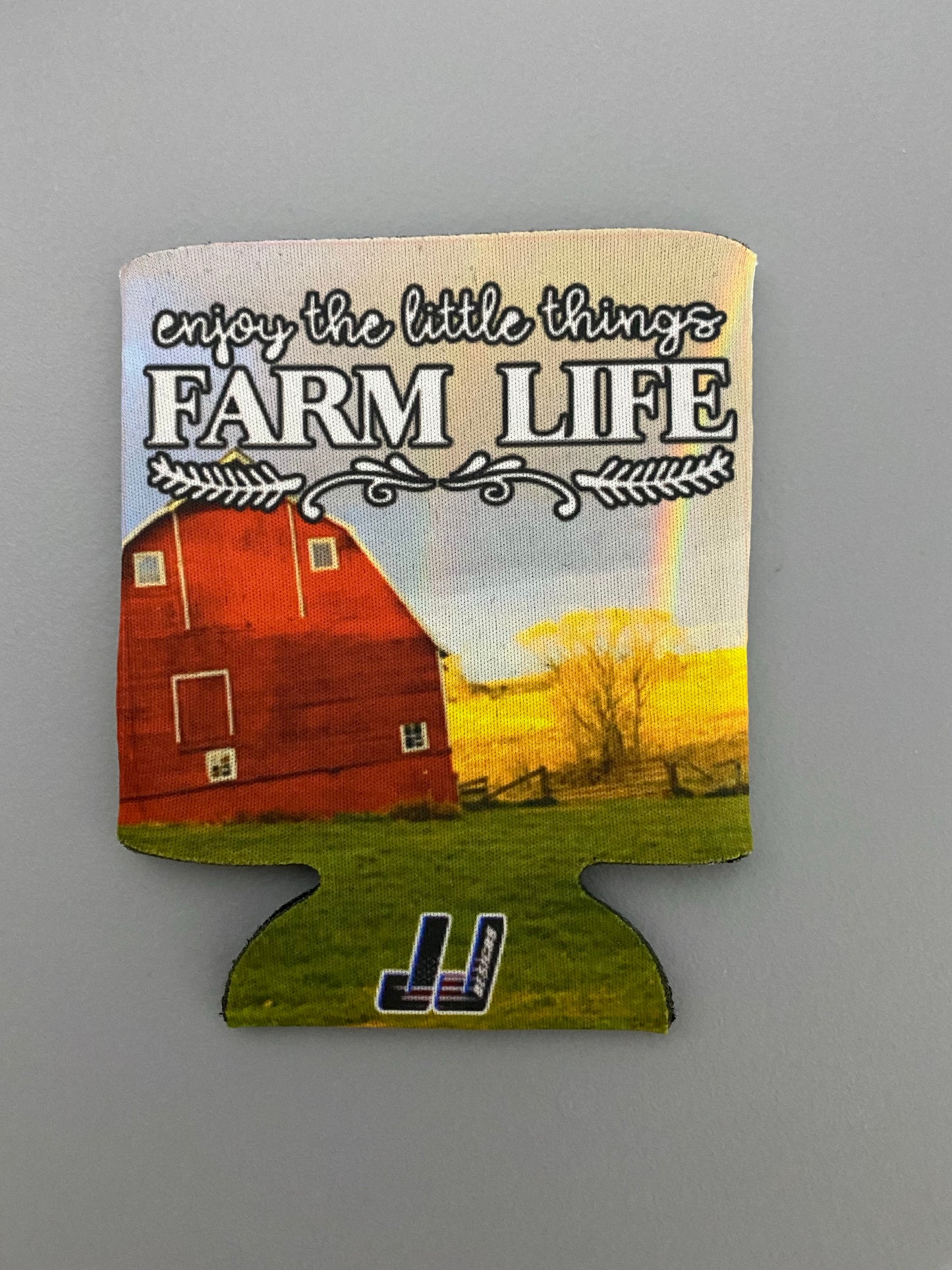 Farm Life Barn Koozie