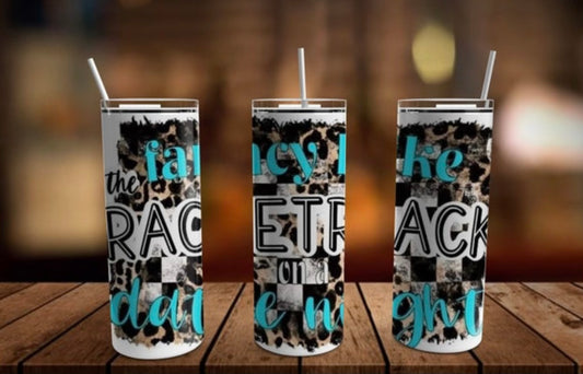 Racetrack On A Date Night Tumbler