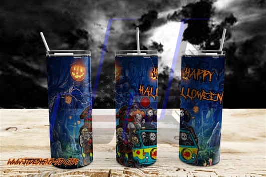 CARTOON HALLOWEEN  TUMBLER