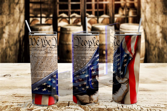 WE THE PEOPLE Tumbler